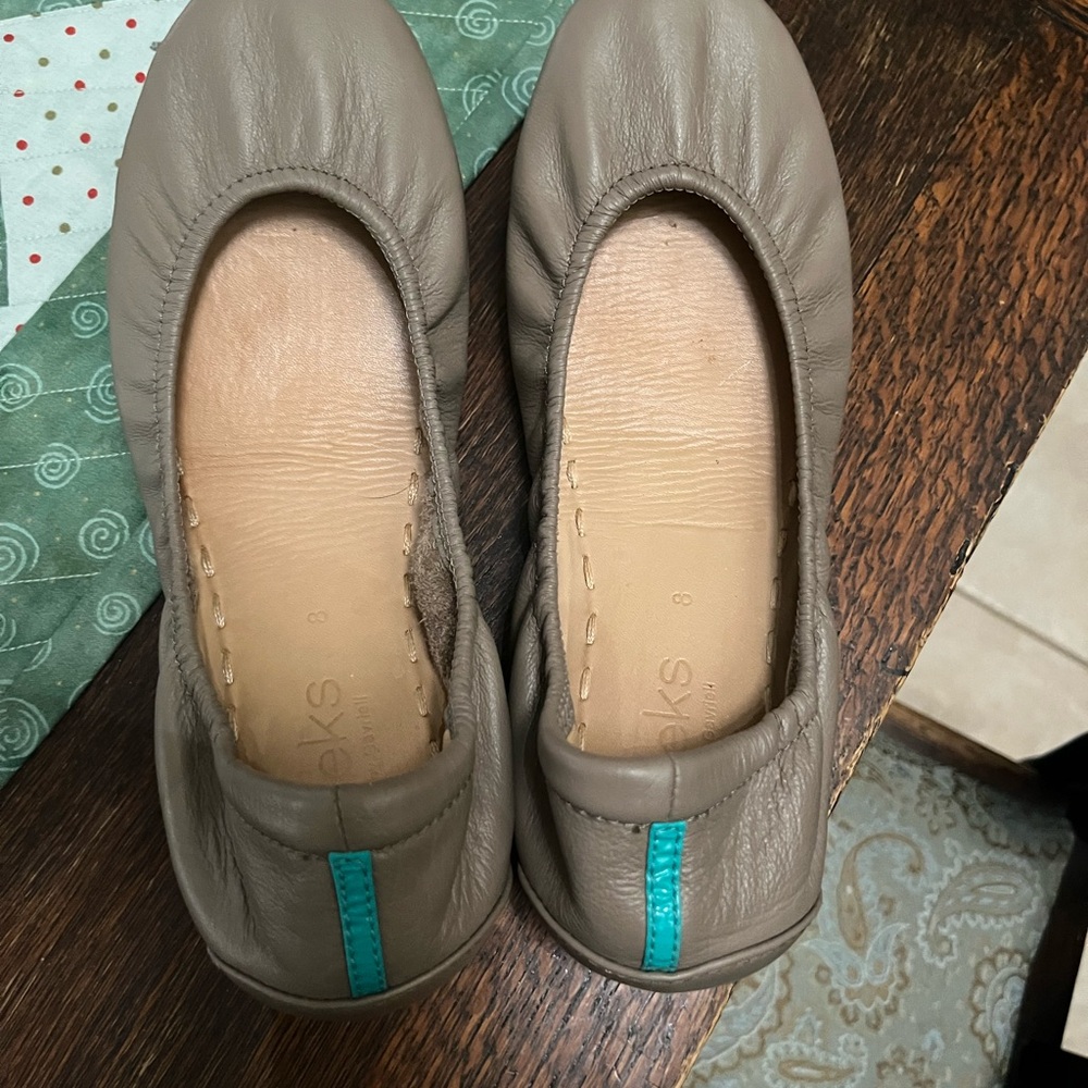 Taupe Tieks few wears